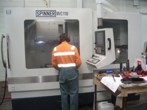 Metalspray Engineering Ltd - Spinner CNC Machining Centre 